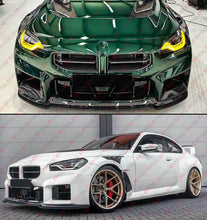 Dry Carbon Fiber Front Bumper Kidney Grille for BMW G87 M2 2023-2026
