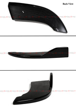 For 2006-2011 Honda Civic Sedan Gloss Black Rear Bumper Winglet  Corner Spats Extension