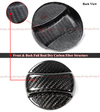 For BMW F22 F87 F30 G20 G30 F15 Carbon Fiber Add-On Gas Fuel Cap Cover Overlay