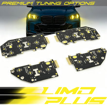 Yellow CSL DRL LED Module Boards For 2024-2026 BMW G05 G06 LCI X5 X6 X5M X6M
