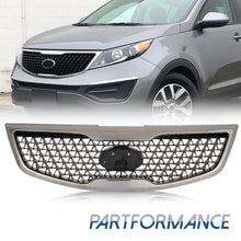 For Kia Sportage 2014-2016 Front Upper Grille Chrome Assembly