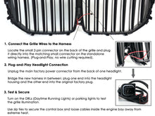 LED Gloss Black Double Slat Car Front Kidney Grill Fits For BMW X7 G07 2019-2022