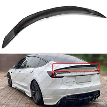 For 2024-2025 Tesla Model 3 Highland Carbon Fiber Rear Trunk Spoiler Wing