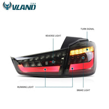 LED Tail Lights Smoked Lens For 2012-2018 Mitsubishi ASX Outlander Sport