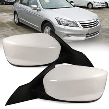 3Pin L+R For Honda Accord Sedan 2013-2017 Pearl White Non-Headted Side Mirror Driver&Passenger Power Glass