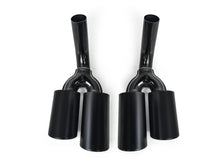 Black Rear Muffler Exhaust Tip Fits Mercedes G-Wagon G350 G63 AMG W463 1990-2018