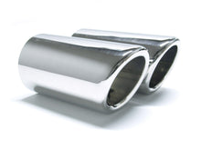 2PC/Set Chrome Exhaust Muffler Tips Tail Pipe Pair for Mazda MX-5 Miata ND 2016-2026