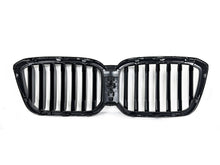 Glossy Black Front Kidney Grille for BMW X3 G01 X4 G02 LCI w/Camera 2022-2024