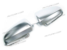 Matte Chrome Side Mirror Caps Cover For AUDI A4 B7 B6 S4 2002-2008 mc1
