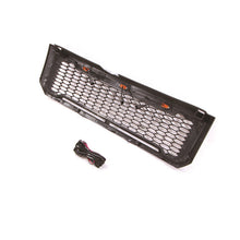 Black Front Bumper Upper Grille Radiator w/ Light Fits For 2008-2012 Ford Escape / Kuga