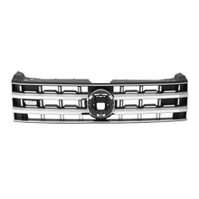 Front Upper Bumper Grill For 2018-2020 Volkswagen Atlas Black Chrome Grille