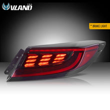 Red LED Tail Lights For 2022-2024 Subaru BRZ/Toyota GR86 Rear Brake Lamps