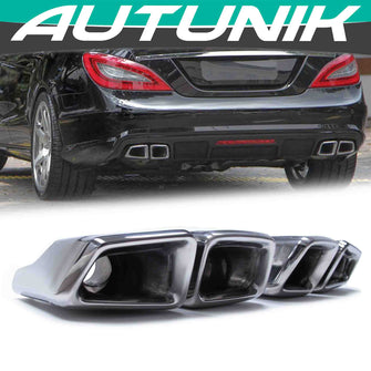 Chrome Exhaust Muffler Tips For Mercedes CLS W218 CLS63 AMG 2011-2017 et89