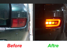 For 2010-2021 Toyota Land Cruiser Prado J150 Smoke Lens LED Rear Bumper Tail Lights Turn Signal