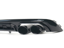 Rear Bumper Diffuser + Exhaust Tips for Audi A6 C8 NON-Sline Base Trim 2019-2025