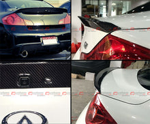 Carbon Fiber JDM Style Rear Trunk Spoiler for 2007-2015 Infiniti G35 G25 G37 Sedan
