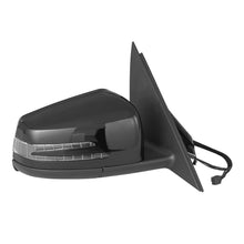 Gloss Black Passenger Right Side Heated Mirror For Mercedes W204 2010-2014 C250 C300 C350