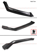 For 2018-2020 Honda Accord Carbon Fiber Look Front Bumper Chin Lip Splitter