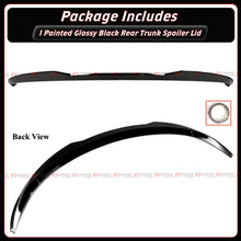 For 2025-2026 Tesla Model Y Juniper V Style Aero Gloss Black Rear Trunk Spoiler