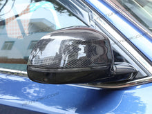 Real Carbon Fiber Mirror Cover Caps for BMW X4 F26 X5 F15 X6 F16 Replacement Caps bm20