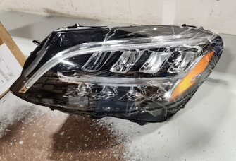 LED Headlight Left Driver Side for Mercedes-Benz C-Class W205 C300 C43 2019–2021 US-Spec