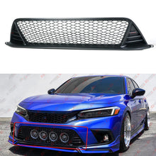 Matte Black Front Bumper Lower Grille Radiator For 2022-2024 Honda Civic Sedan & Hatchback