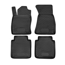 4pcs Floor Mats Liner for Audi A8 L 2002-2010 Black TPE All-Weather