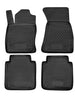 4pcs Floor Mats Liner for Audi A8 L 2002-2010 Black TPE All-Weather