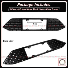 For 2024-2026 Ford Mustang S650 Matt Black Rear License Plate Frame Holder Panel