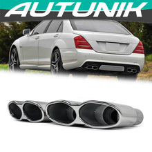 AMG Style Exhaust Tips Replace For Mercedes W221 S550 S63 S65 AMG 2007-2013