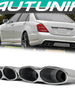 AMG Style Exhaust Tips Replace For Mercedes W221 S550 S63 S65 AMG 2007-2013