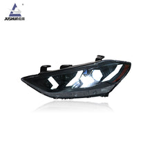 LED Black Headlight Assembliy Front Lamp DRL for Hyundai Elantra 2017-2018