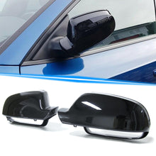 Gloss Black Side Mirror Cover Caps Replace for AUDI A4 B8.5 S4 RS4 A5 8T S5 2013-2016