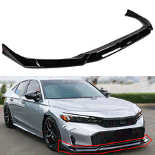 For 2025+ Honda Civic 11th Gen Yofer Glossy Black Front Bumper Lip Splitter