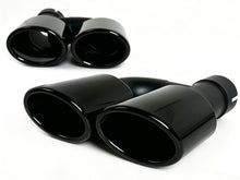 S5 Style Rear Diffuser Lip W/ Black Exhaust Tips For Audi A5 B9.5 S-Line 2020-2025