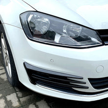 Fog Light Bumper Vent Trim For VW Golf 7 MK7 TSI TDI 2013–2016 Gloss Black