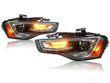 Left & Right HID Xenon Headlight Lamps For Audi A5 S5 2013–2016 w/o AFS