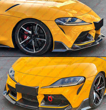 For 2020-2026 Toyota Supra A90 A91 MK5 CTM Design V2 Carbon Fiber Front Bumper Lip Splitter