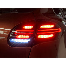 LED Black Tail Lights for Porsche Cayenne 2011-2014 958 Sequential Rear Lamps