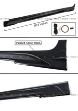 Gloss Black Side Skirt Extension for 2025+ Toyora Camry LE SE XSE XLE