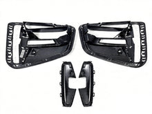 4pcs For 2021-2026 BMW 4 Series G22 G23 430i M440i Front Bumper Fog Light Grille Trim Air Duct