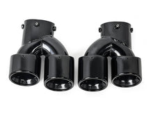 Gloss Black Exhaust Tips Tailpipe for BMW G23 M440i G20 M340i G42 M240i 2019-2026