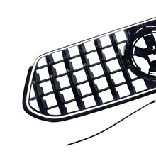 Black GT Front Bumper Grille LED Luminous Grill For Mercedes Benz GLE-Class W167 2020-2023
