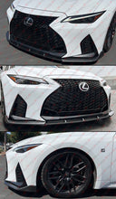 Matte Black Front Bumper Lip Splitter fit for Lexus IS300 IS350 2021-2024