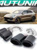 3-Layers Sport Exhaust Tips Pipe For Porsche 958.2 Cayenne 92A 2015-2018 et151