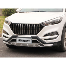 Chrome/Black Front Bumper Grille Radiator fit for Hyundai Tucson 2016-2018