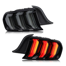 VLAND LED Tail Lights Assembly Smoked DRL for Ford Mustang 2015-2020