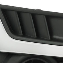 Pair Fog Light Bezel Cover w/ Chrome For 2015-2016 Subaru Impreza