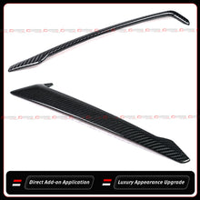 For 2020-2023 BMW F95 X5M Full Carbon Fiber Side Fender Vent Trim Overlay Garnish