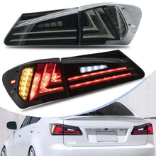 Smoked Led Tail lights Fit Lexus IS250 350 IS F 2006-2015 Rear Lamp Assembly